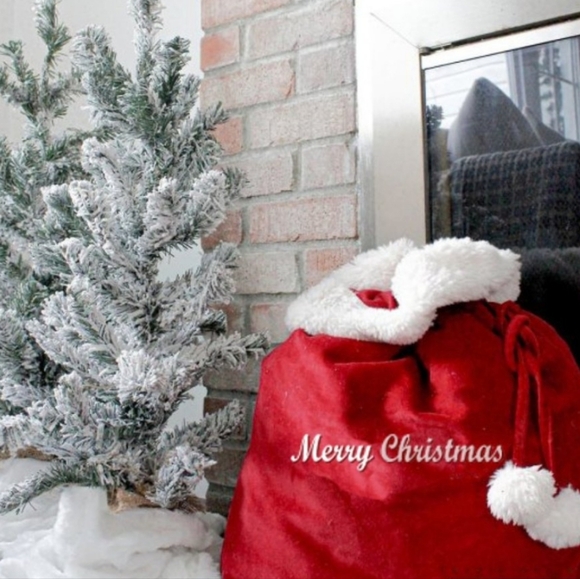 NIP XL Santa Sack Bag for Christmas Holiday Santa 46" X 56" - Picture 1 of 2